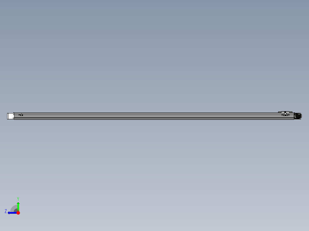 同步带滑台-欧规BC6-L120-S2600-R-P40-D3右视图