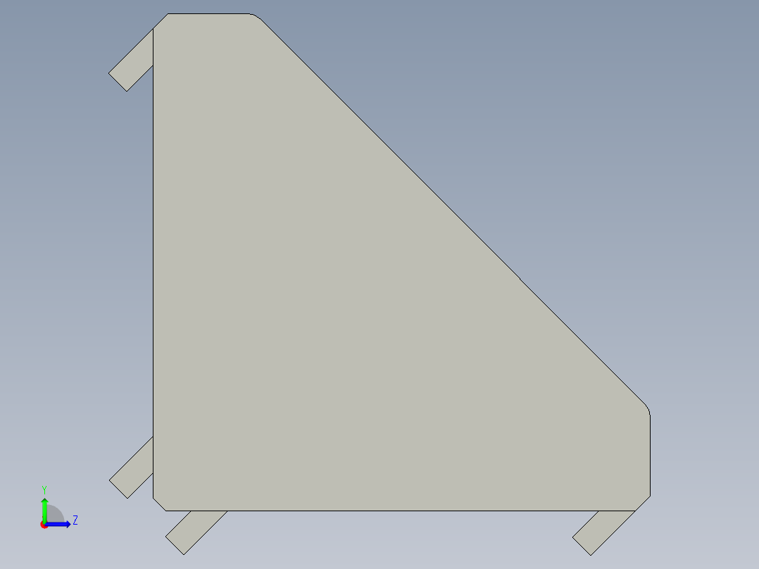 型材-BR 30X30 ANGLE BRACKET KJN523525左视图