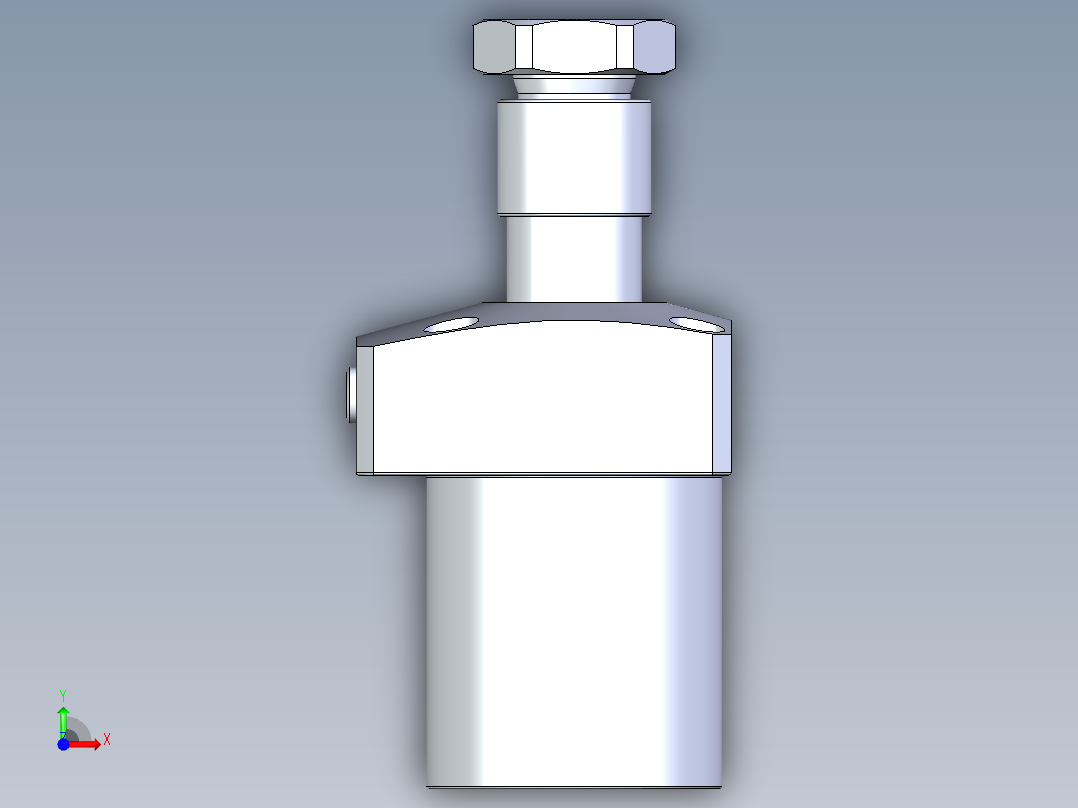 KOSMEKLHA0480-GL-Y30多系列多零件图纸模型前视图