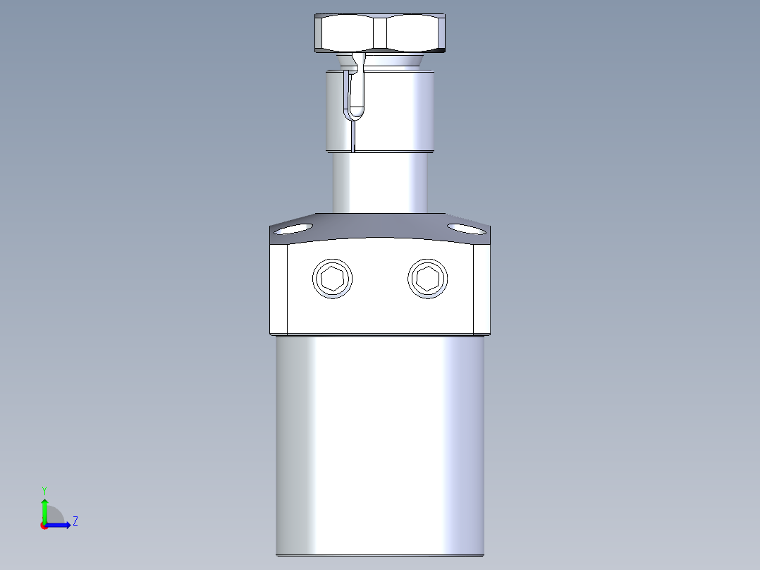 KOSMEKLHA0480-GL-Y30多系列多零件图纸模型左视图