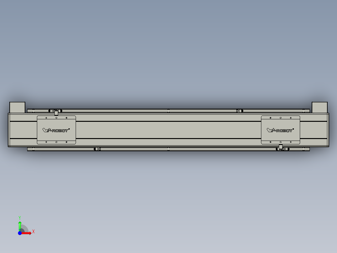 威洛博双电机滑台-VBC14S2-L50-S750-BD-P40-C6前视图