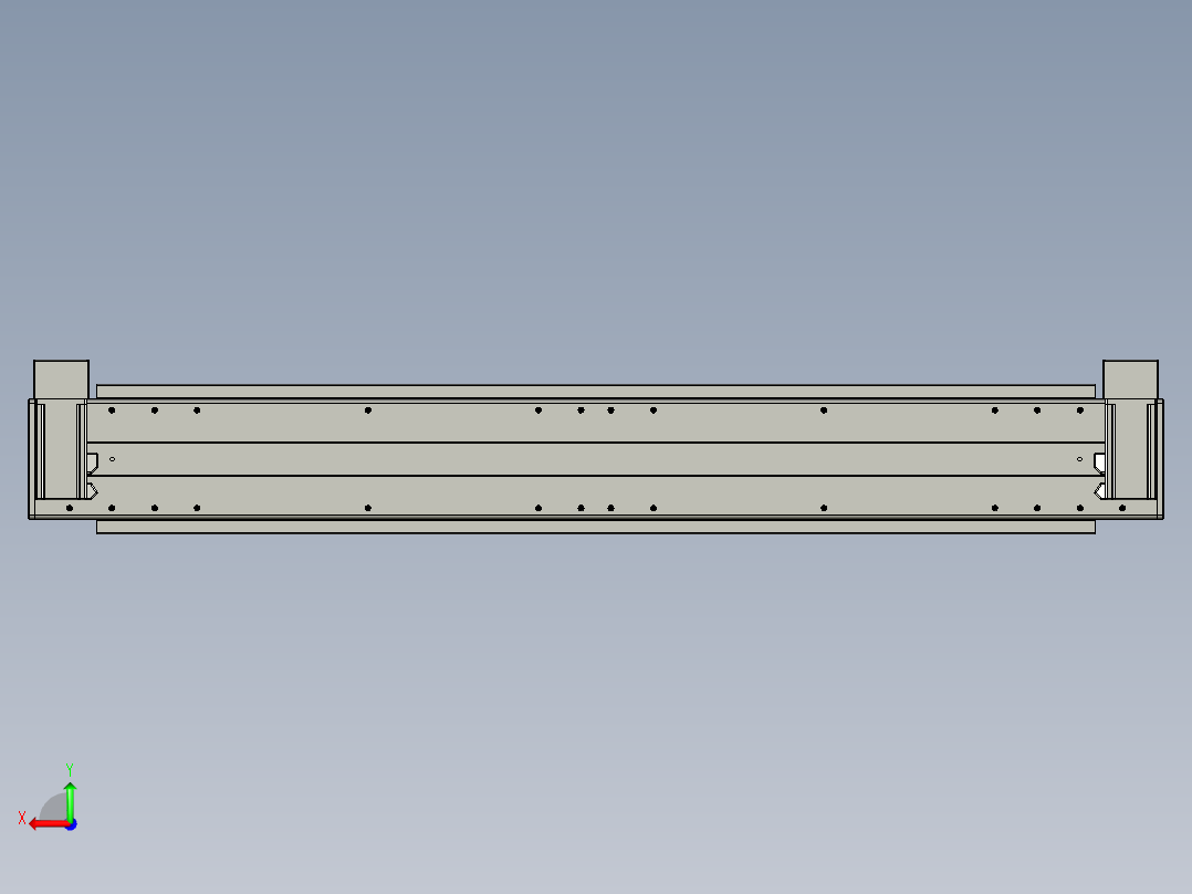 威洛博双电机滑台-VBC14S2-L50-S750-BD-P40-C6后视图