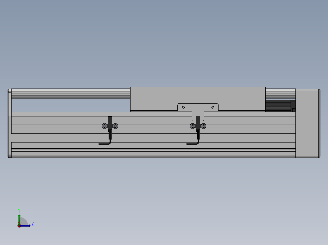 精密模组MY220-T10-150L-BL-P75B-C4-C左视图