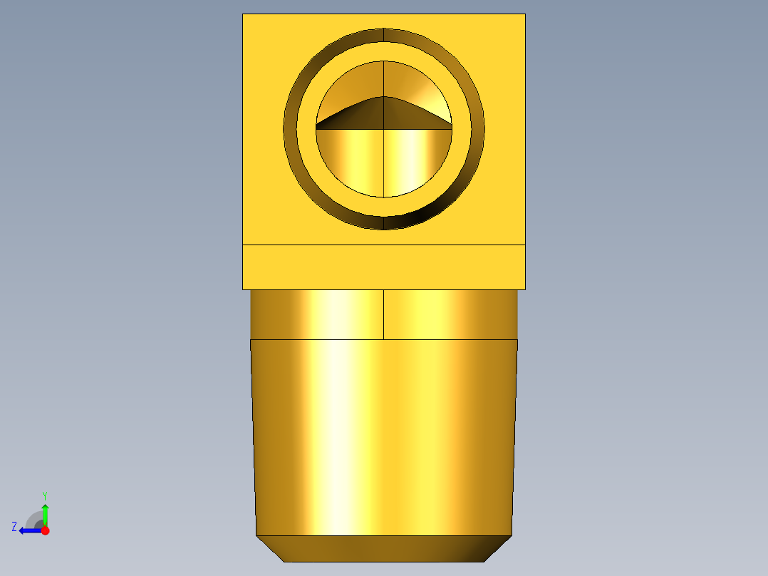倒齿式工业管接头Hose Barb 90Deg Elbow to Male Pipe 129HB-6-4右视图