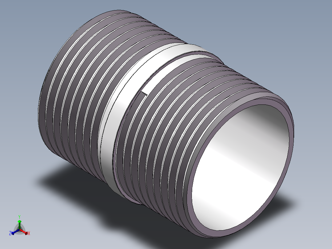 对丝-圆边等径 DN25