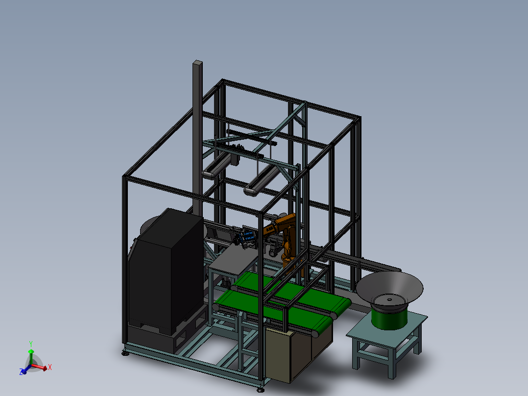 高端<span style='color: red'>机器人</span>双振动盘自动装配