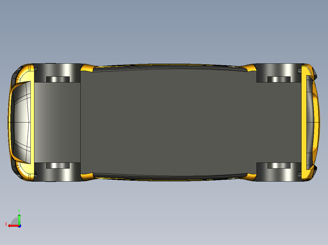 伦茨电动车RS后视图