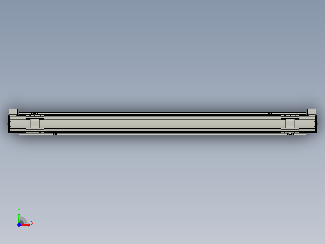 威洛博双电机滑台-VBF14S2-L50-S1800-BD-P40-C6前视图