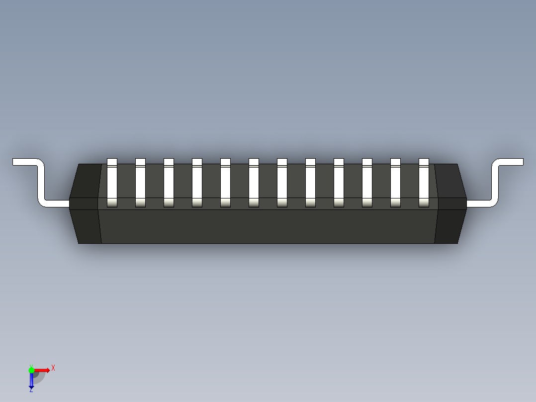 元器件3D封装LQFP48_FPT-48P-M0578俯视图