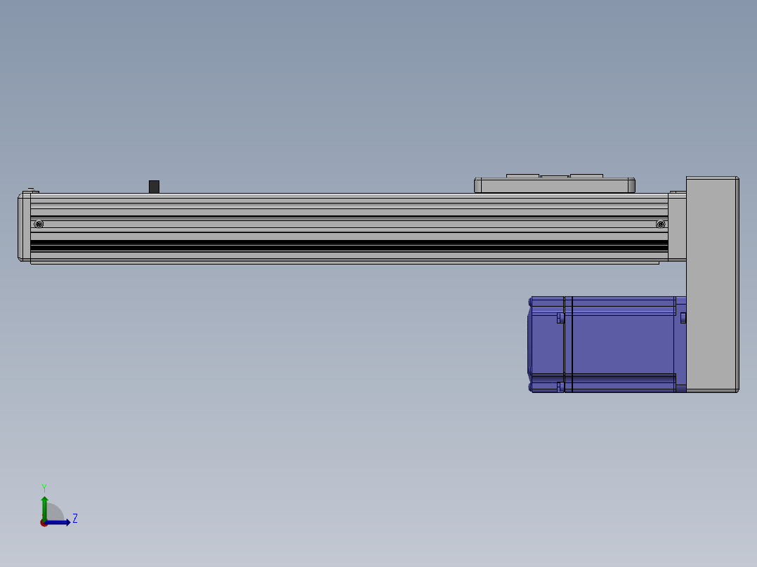 精密模组MY60-T10-250L-BM-P20B-C4-C左视图