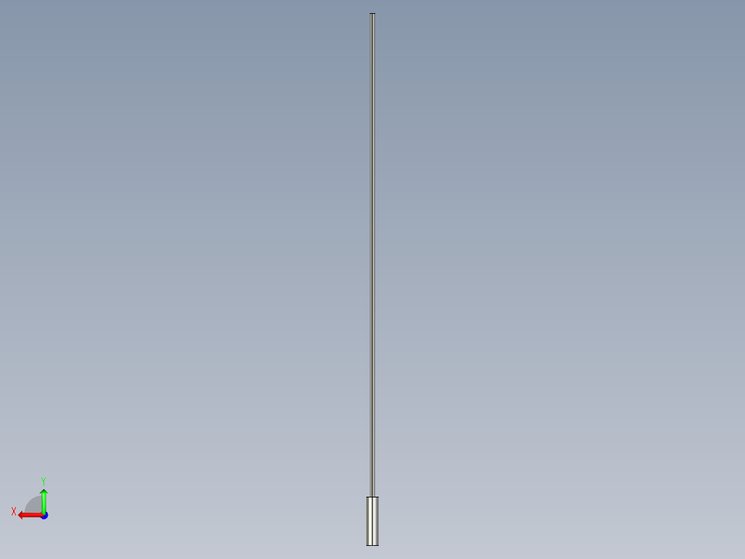 基恩士FU-55_kc图纸模型后视图