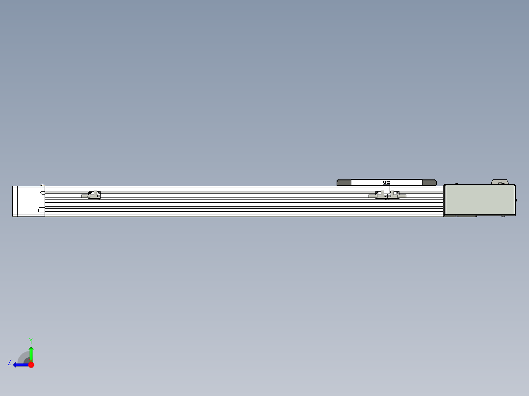 同步带滑台-欧规BC6H-L60-S600-R-ZP40-D3右视图