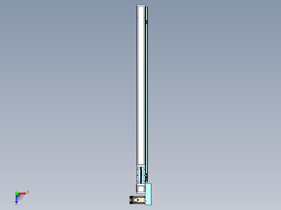 欧规系列-LB6A-L65-S1150-BL-ZP40-C3俯视图
