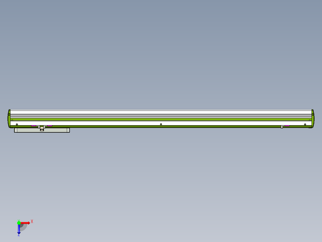 威洛博LC系列3d模型模组LC14S2Y-S900俯视图