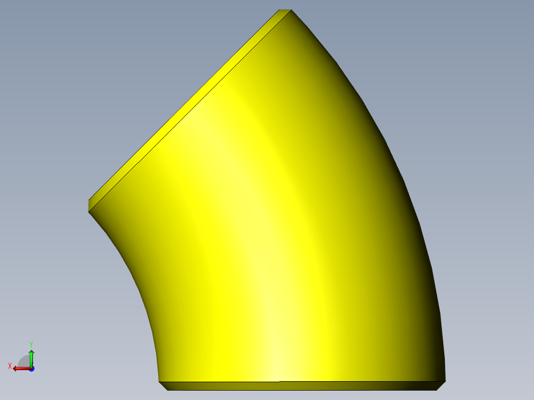45deg lr metric elbow后视图