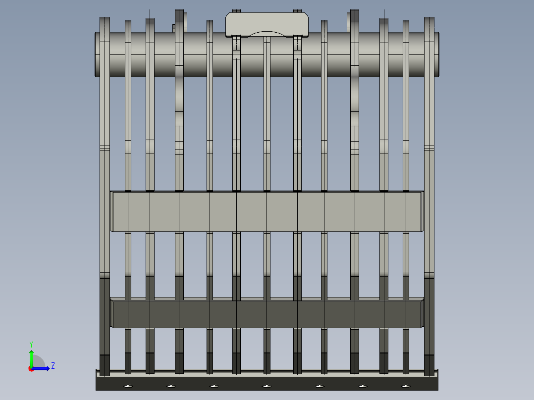 挖掘机-手焊接图左视图