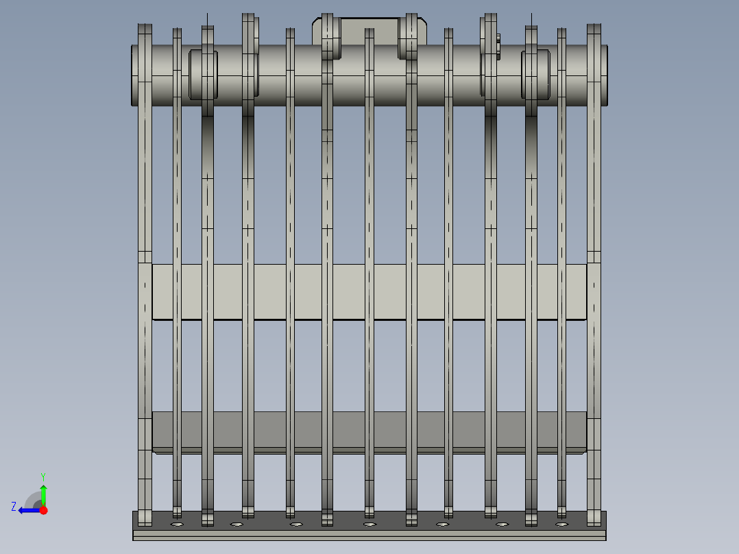 挖掘机-手焊接图右视图