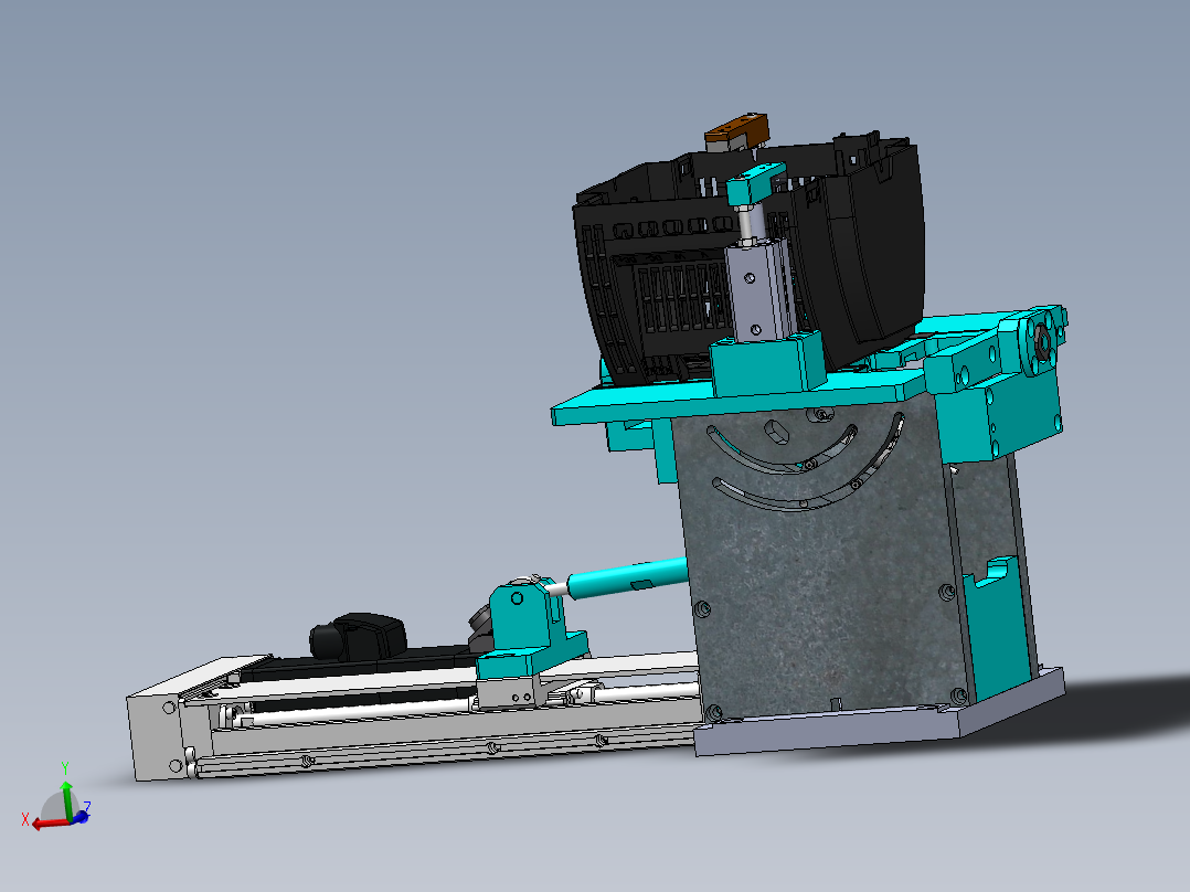 槽轮组装机（sw19可编辑+工程图）