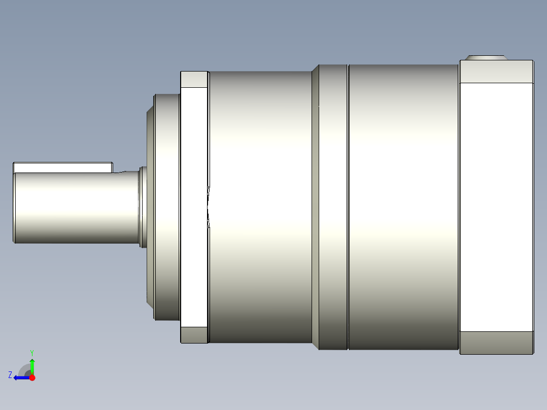 多摩川行星减速机TB-060-L1-14BK14右视图