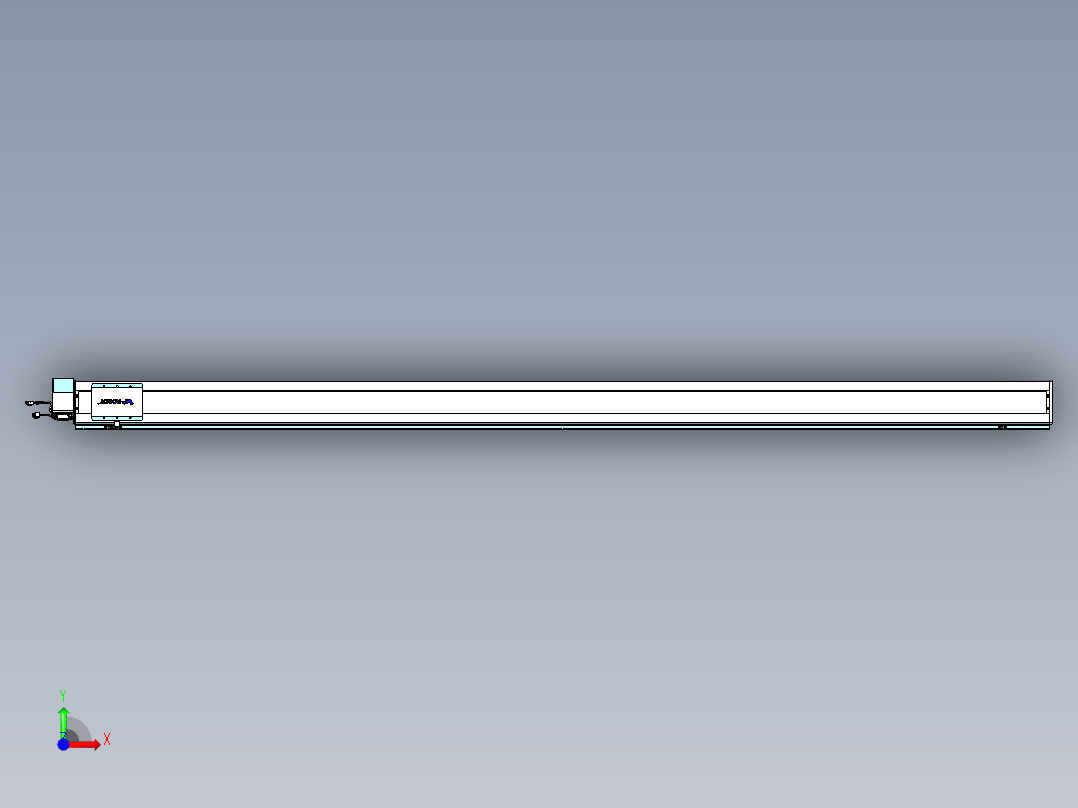 威洛博VBC同步带传动一无尘环境VBC14-L45-S2800-BRD-ZP40-C3前视图