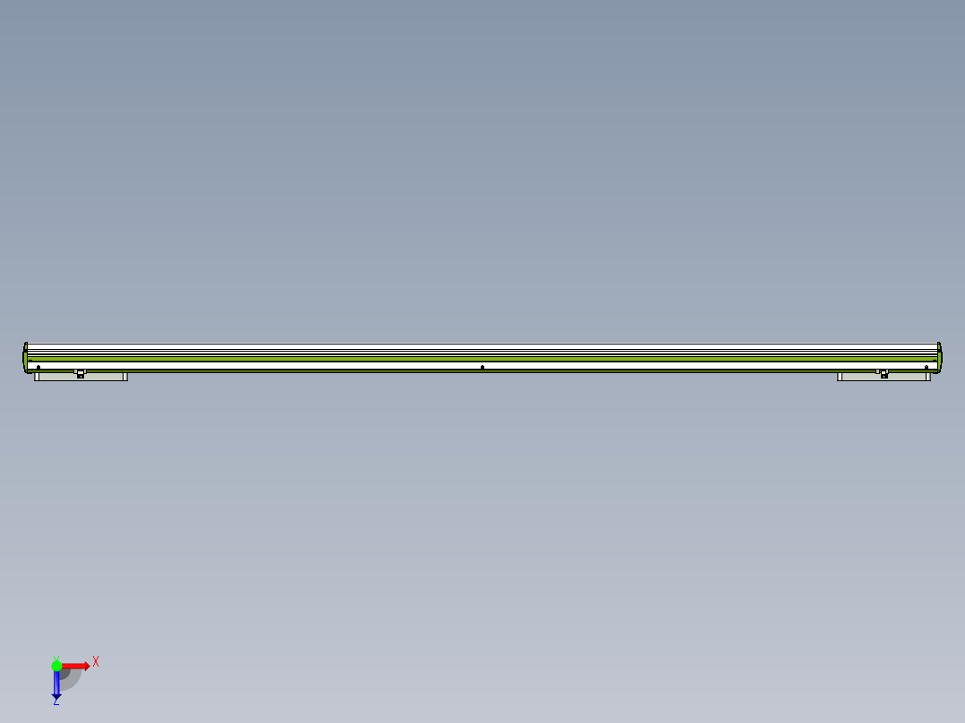 威洛博LC系列3d模型模组2LC14S2Y-S1550俯视图
