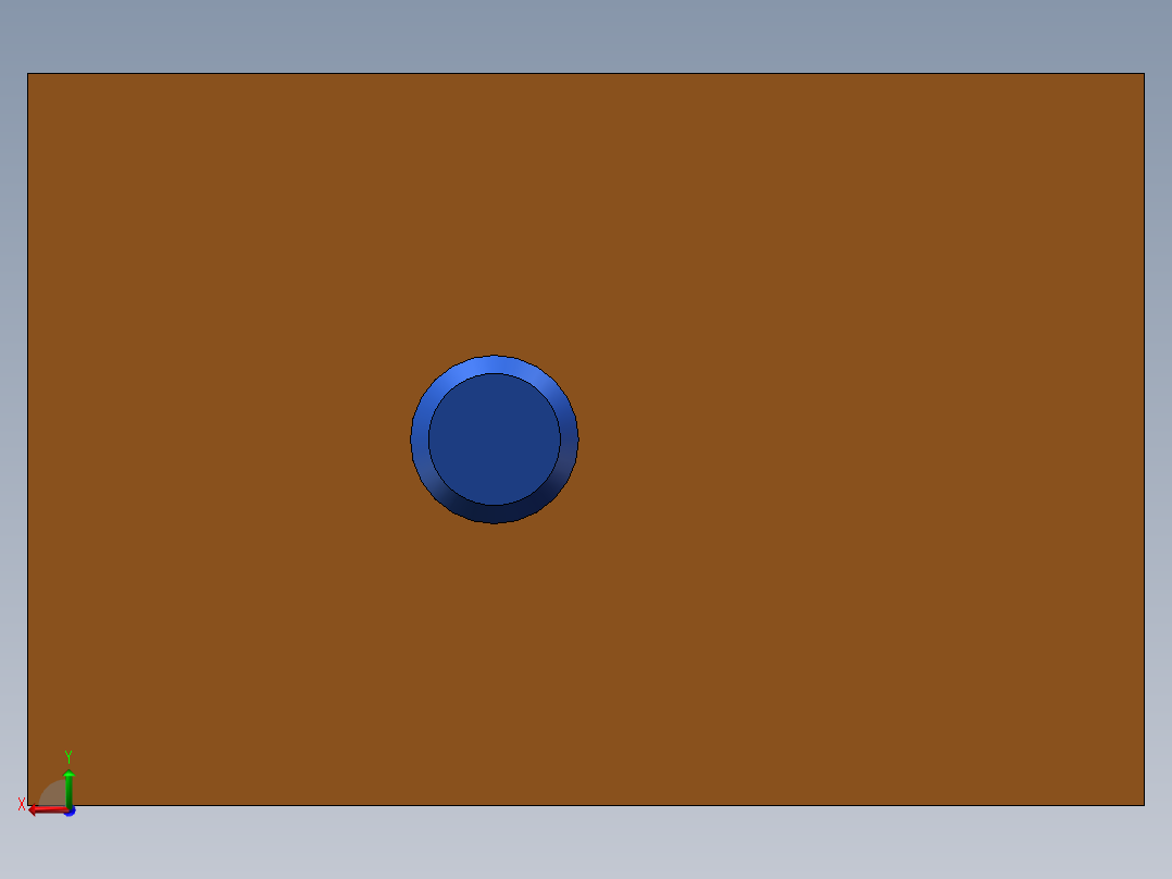 端盖零件钻8-20孔夹具设计后视图