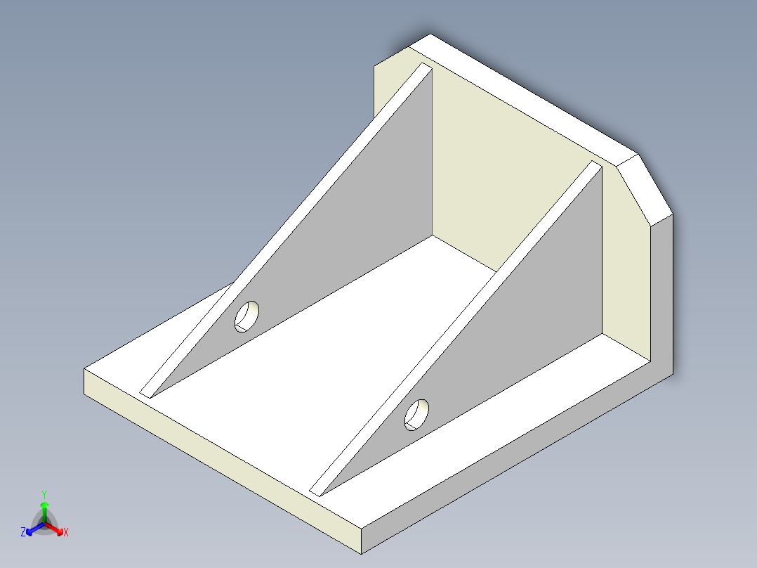 直角基座1910-3D多系列多零件图纸模型正等轴测图