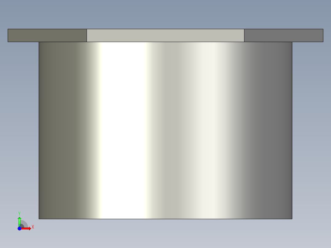 船舶管路系统SeaCor_ReducerBushing_SxSPIG_37J137248_2in x 0.75in前视图