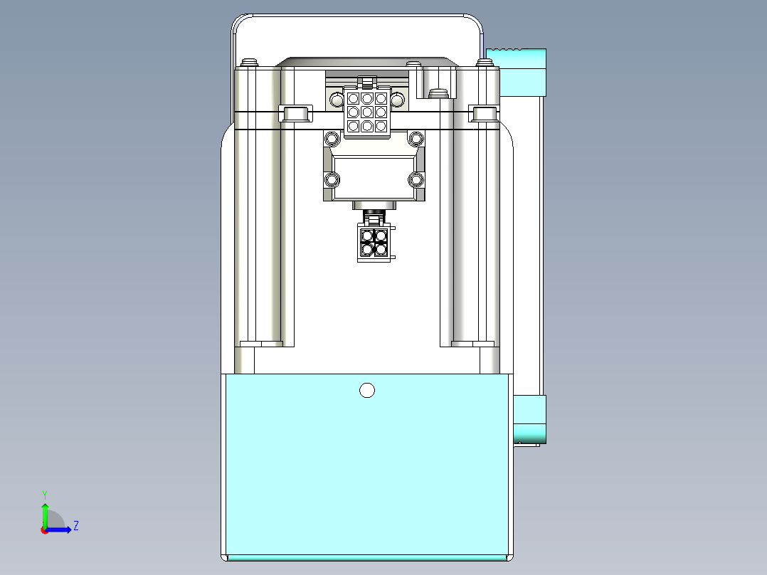 威洛博VBC同步带传动一无尘环境VBC14-L45-S3000-BL-ZP75-C3左视图