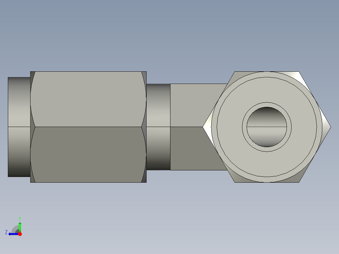 卡套式工业通用硬管接头4_ebu-s右视图