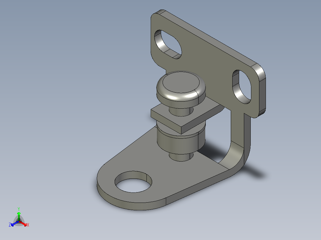 基恩士LV-S72_bracket_kc图纸模型