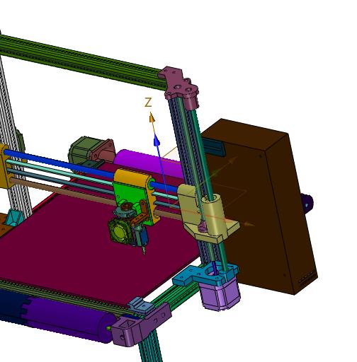 流水线式传送带3d打印机