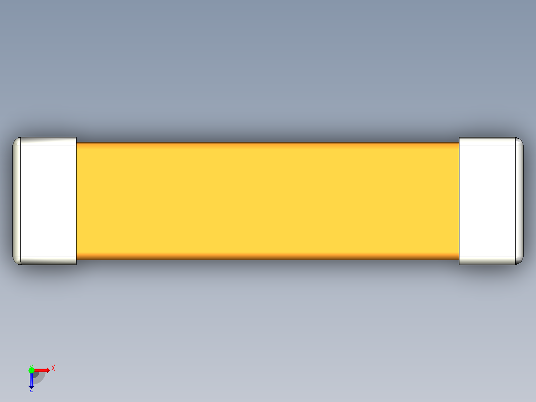 元器件3D封装C0603_04024俯视图