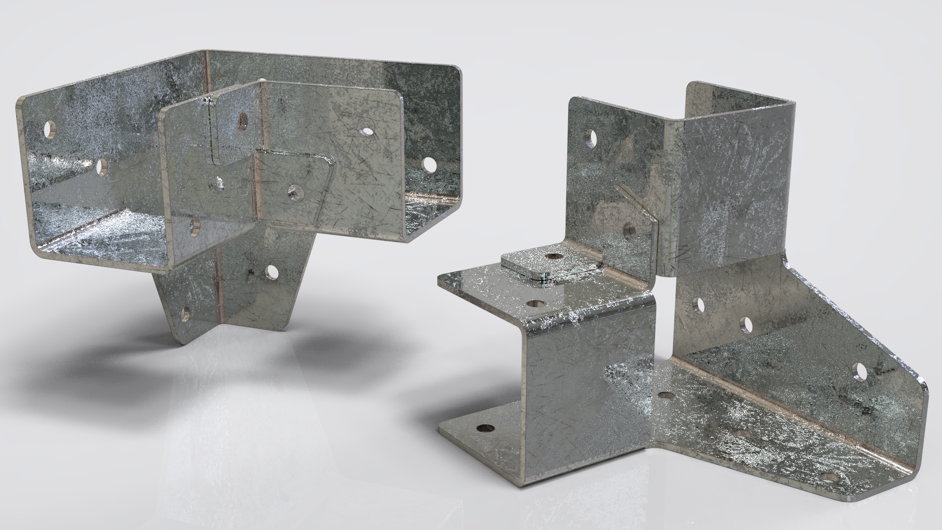 方管固定连接件