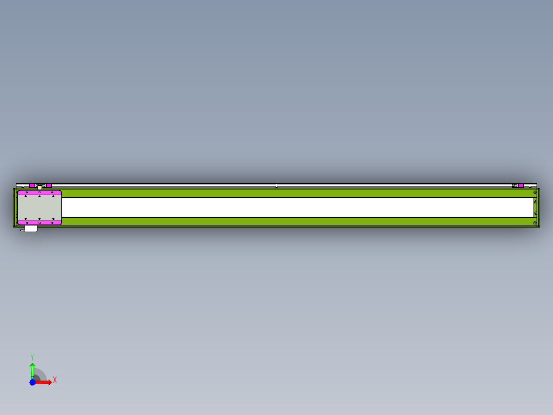 威洛博LC系列3d模型模组LC14S1Y-S1700前视图