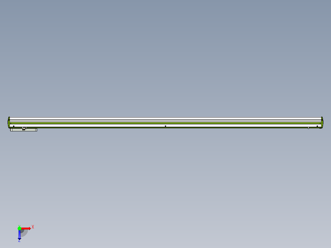 威洛博LC系列3d模型模组LC14S1Y-S1700俯视图