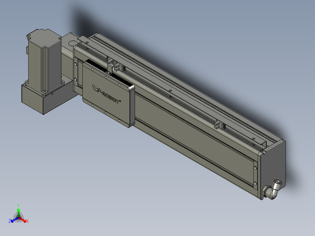 威洛博VBC12-S300-BLU-P40正等轴测图