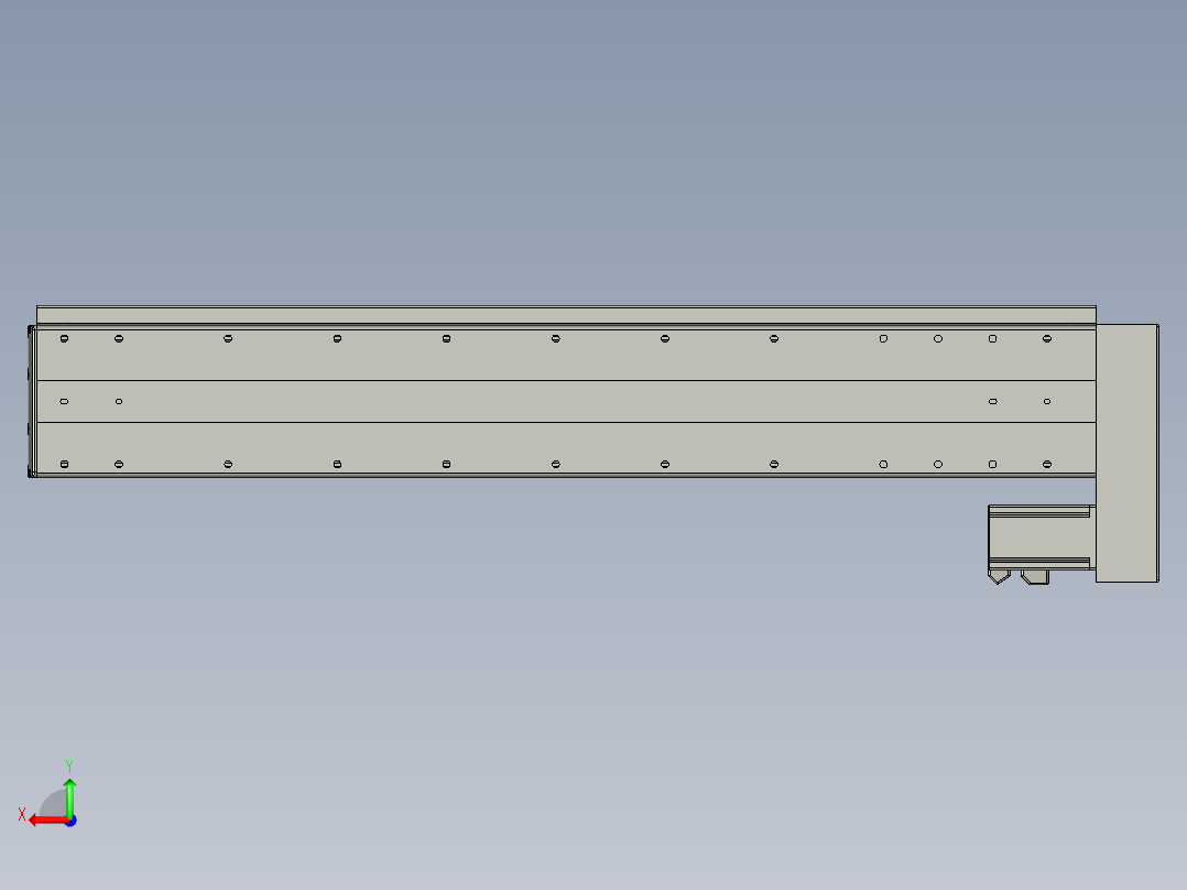 威洛博VF14-S700-BL后视图