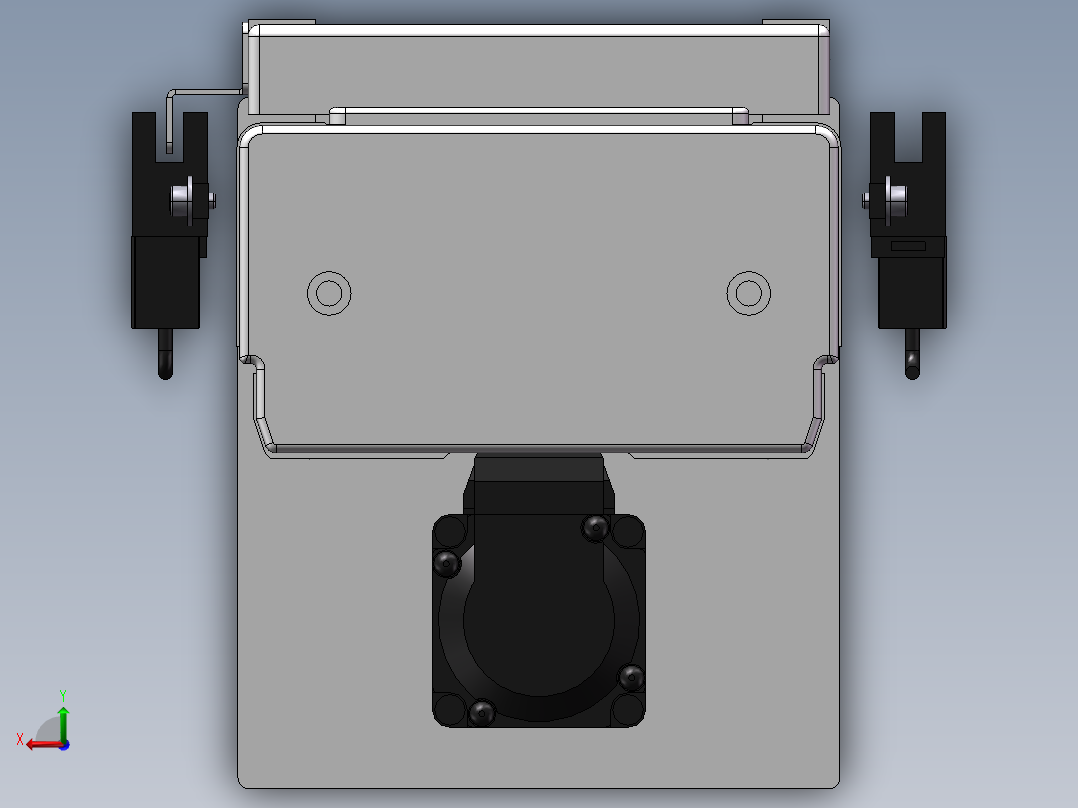 精密模组MC100-L05-850-BM-M10-C4后视图