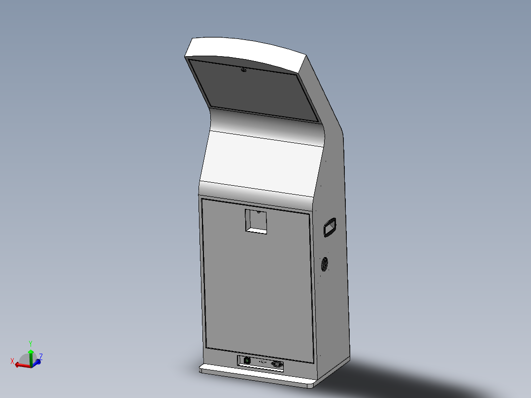 solidworks 钣<span style='color: red'>金</span><span style='color: red'>模型</span>（乐捐箱