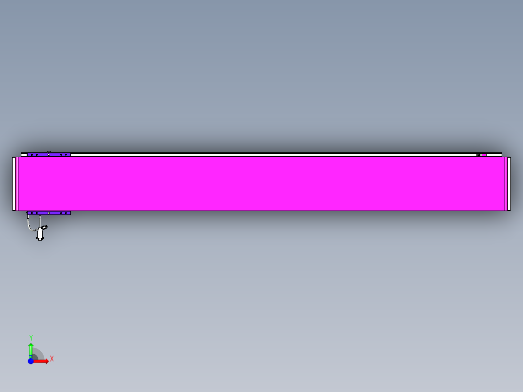 威洛博VL系列3d模型模组VL22H2Y-S1750前视图