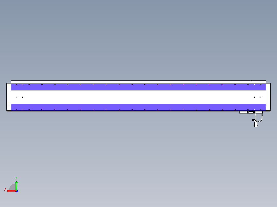 威洛博VL系列3d模型模组VL22H2Y-S1750后视图