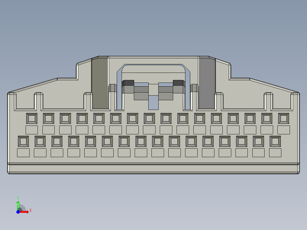 连接器AAUS01AS0-032K0116前视图