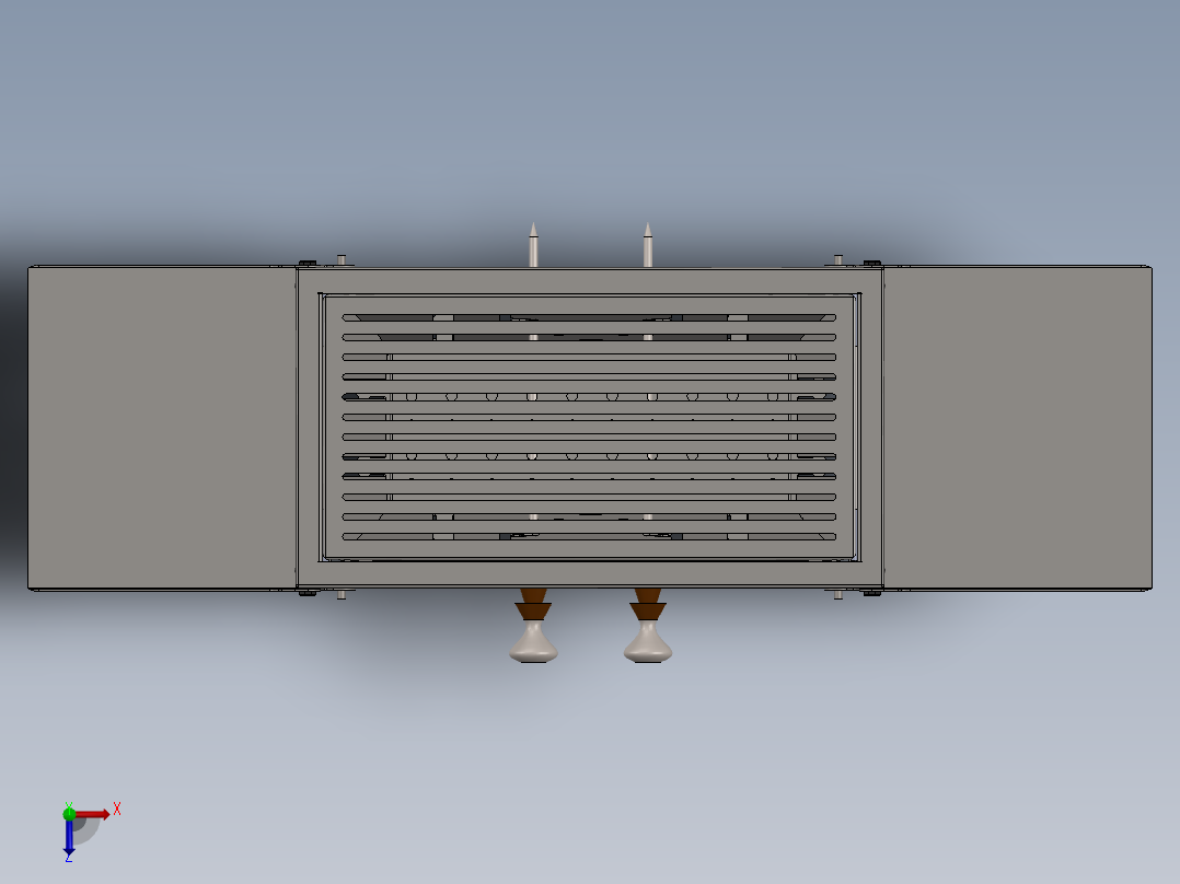 可折叠烤架 2024俯视图