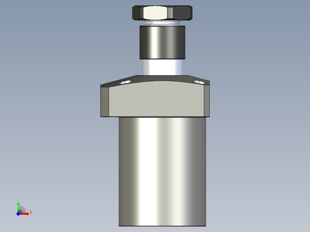 KOSMEKLHS0650-SL-Y45多系列多零件图纸模型前视图