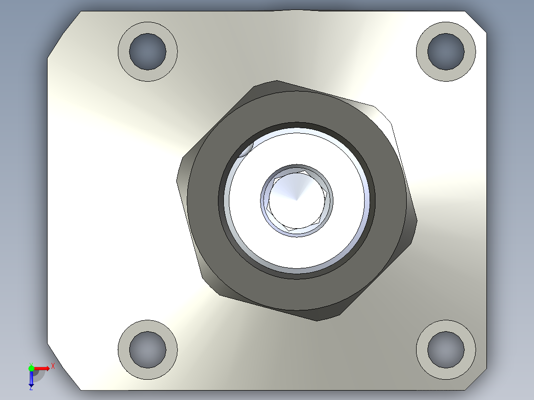 KOSMEKLHS0650-SL-Y45多系列多零件图纸模型俯视图