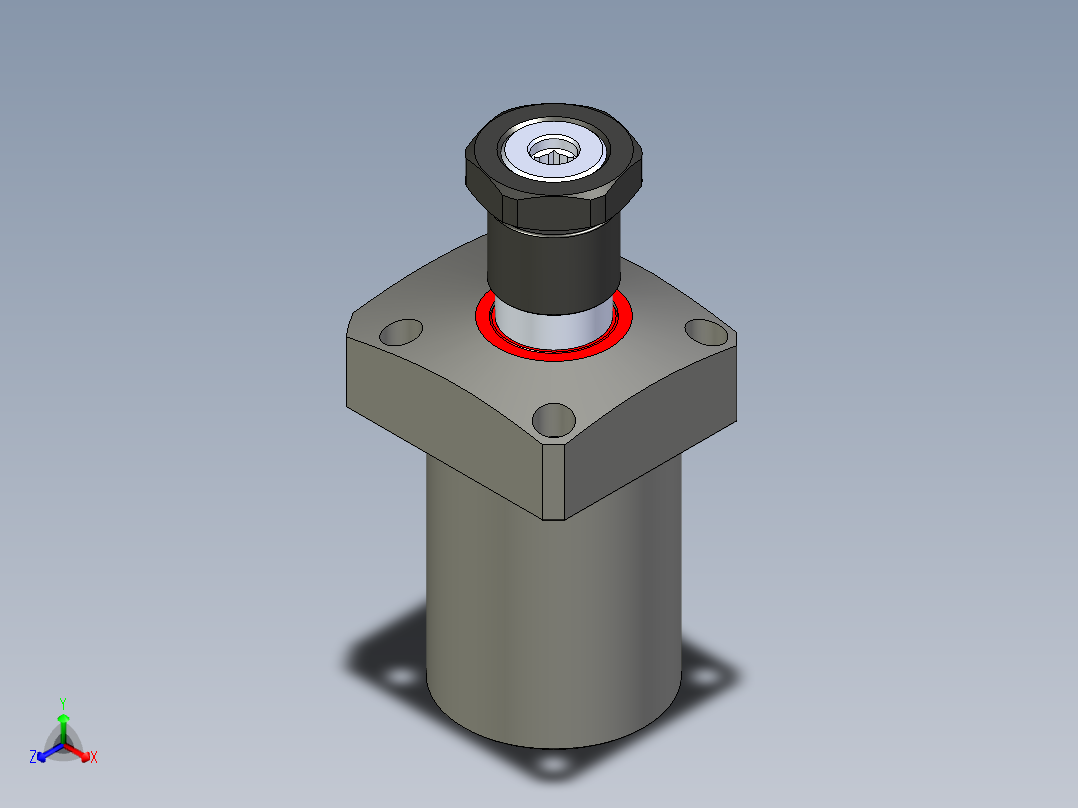 KOSMEKLHS0650-SL-Y45多系列多零件图纸模型正等轴测图