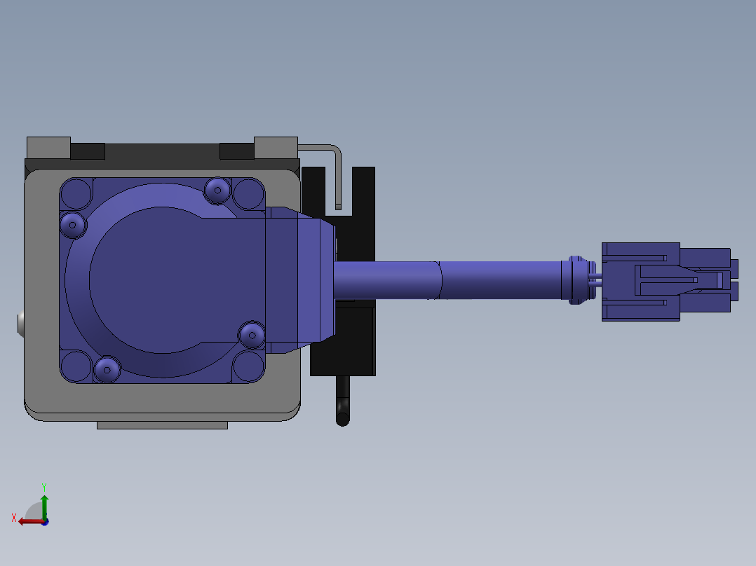 精密模组MY50-T10-500L-BC-P10B-C4-C后视图
