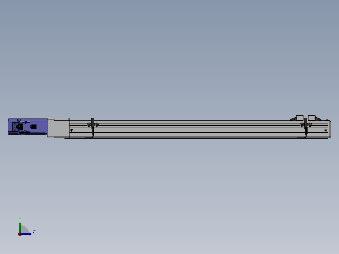 精密模组MY50-T10-500L-BC-P10B-C4-C左视图