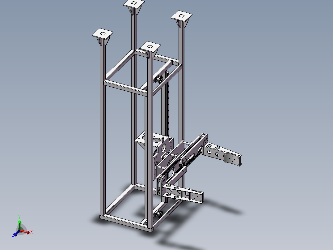 夹抱翻转移载机